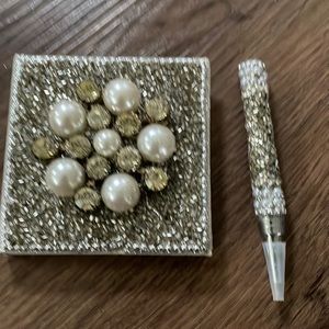 Vintage Note Book Mini Note and Pen NWOT